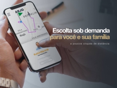 Ao contrário do Uber, que capta motoristas comuns, a Anjo55 faz uma seleção de pessoas especializadas em segurança Reprodução/Facebook/Anjo 55