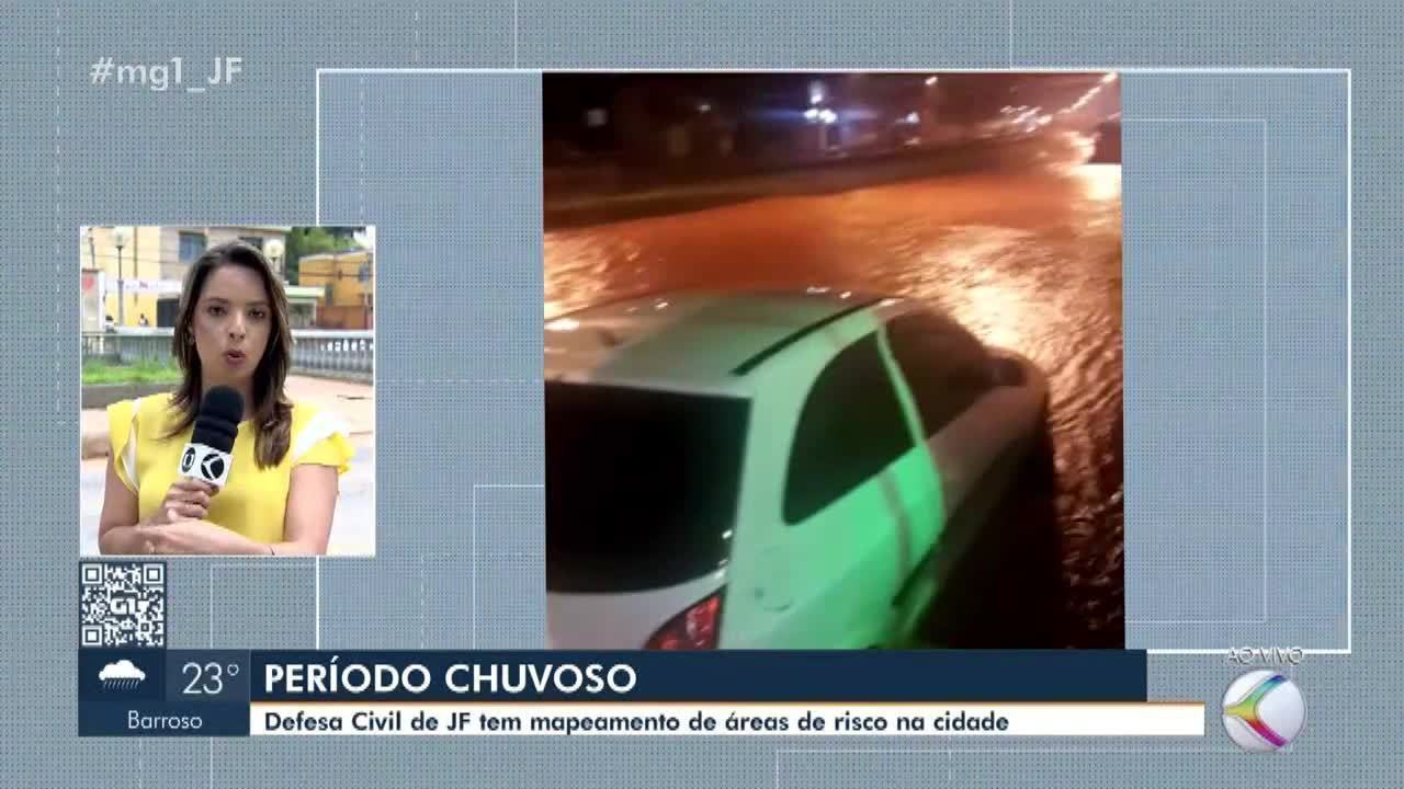 Defesa Civil de Juiz de Fora fala sobre pontos de risco na cidade durante chuvas