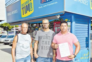 Temor. Jornaleiros de Santa Luzia, como Orias Siqueira, Flávio Gabriel e Éder Brum, temem perda de bancas